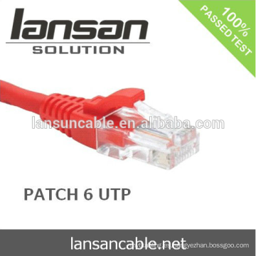 Mejor Precio 4 pares / 2 pares Cat6 UTP / FTP cable de cable de conexión